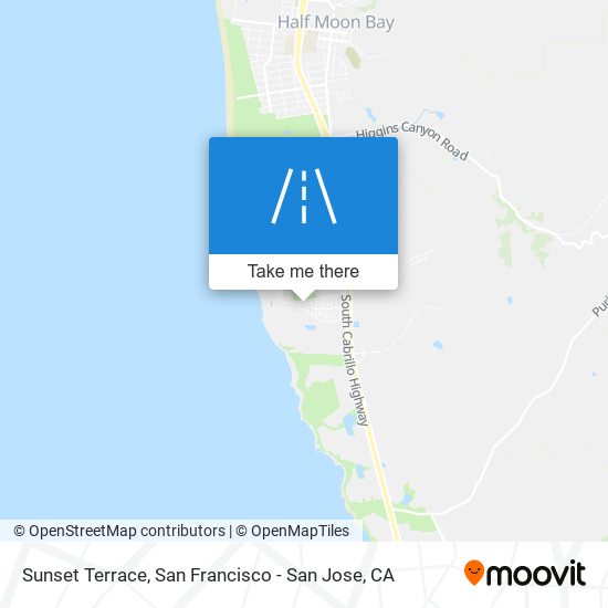 Mapa de Sunset Terrace