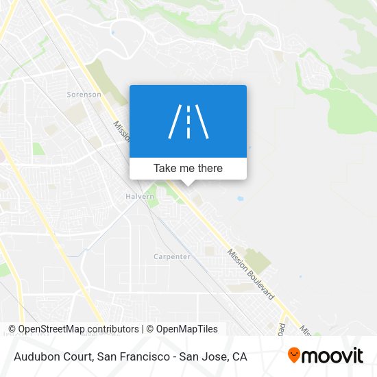 Mapa de Audubon Court