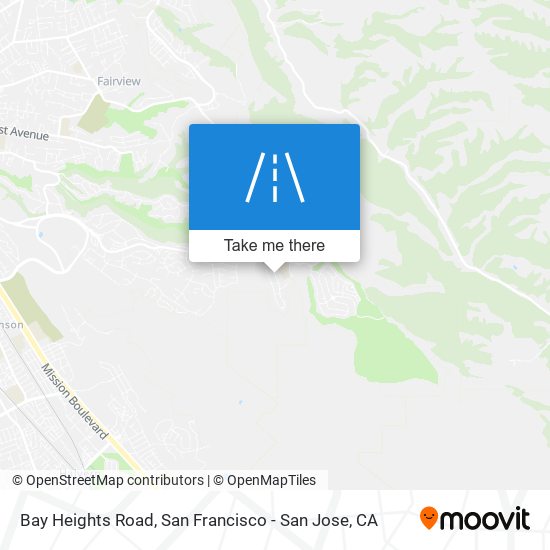 Mapa de Bay Heights Road