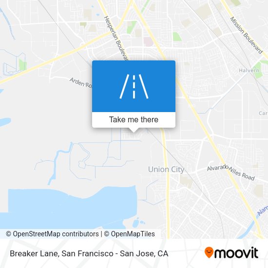 Mapa de Breaker Lane