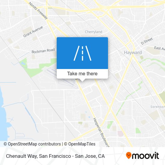 Mapa de Chenault Way