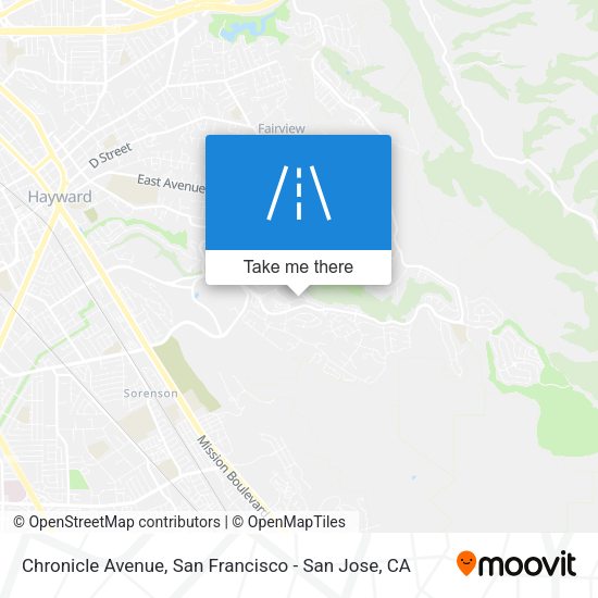 Mapa de Chronicle Avenue