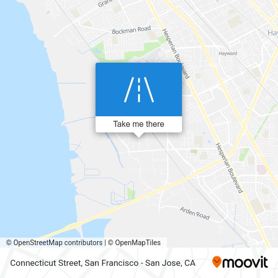 Connecticut Street map