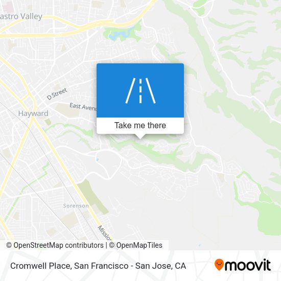 Mapa de Cromwell Place
