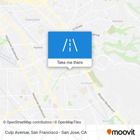 Mapa de Culp Avenue