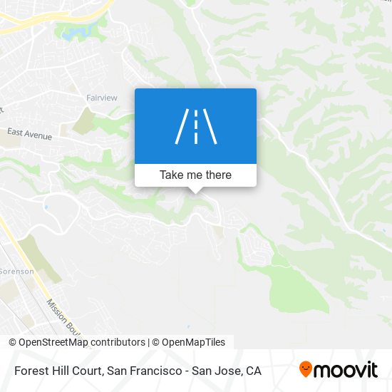 Forest Hill Court map