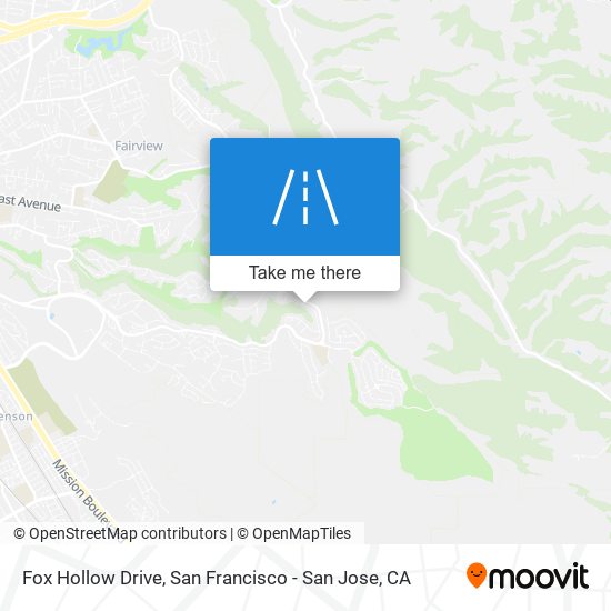 Fox Hollow Drive map
