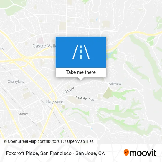 Mapa de Foxcroft Place