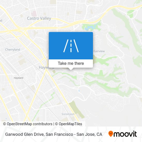 Mapa de Garwood Glen Drive