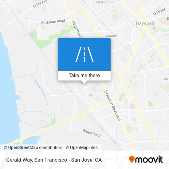 Mapa de Gerald Way