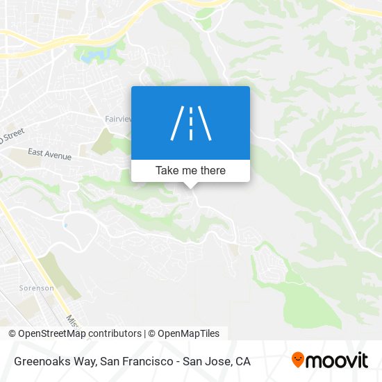 Mapa de Greenoaks Way