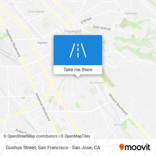 Gushue Street map