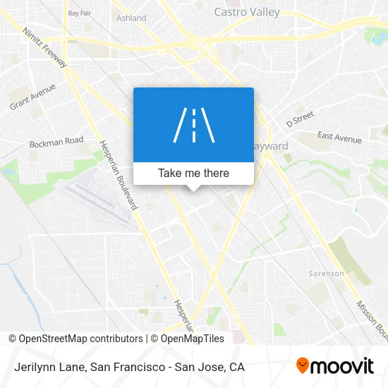 Mapa de Jerilynn Lane