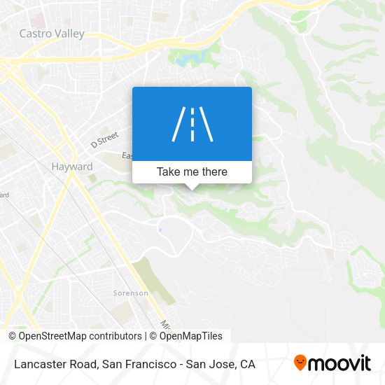 Mapa de Lancaster Road