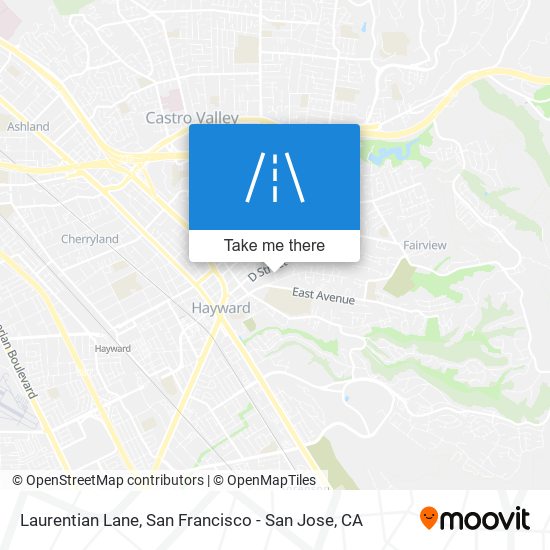 Laurentian Lane map