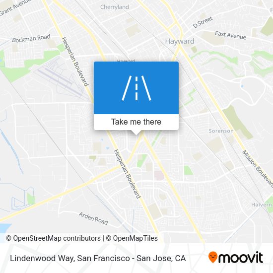 Mapa de Lindenwood Way
