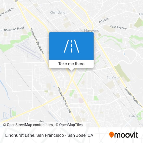 Mapa de Lindhurst Lane