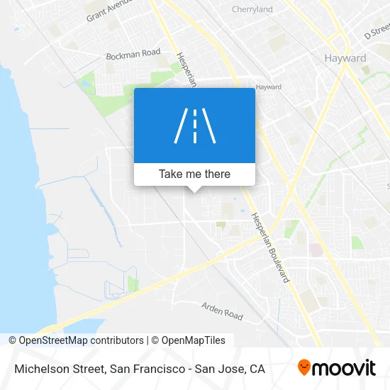 Mapa de Michelson Street