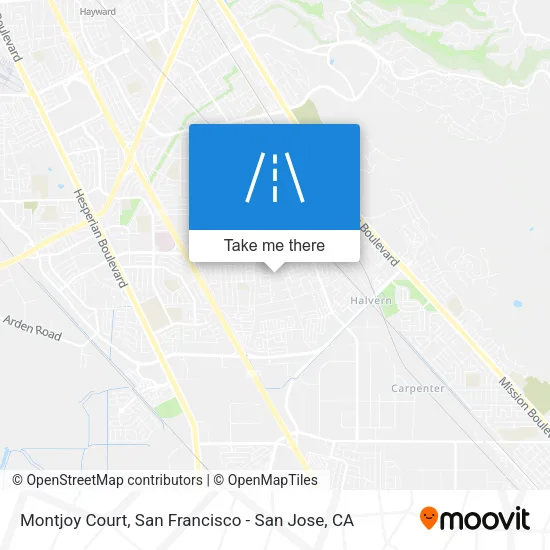 Montjoy Court map
