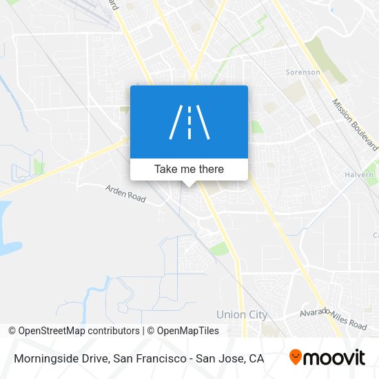 Morningside Drive map