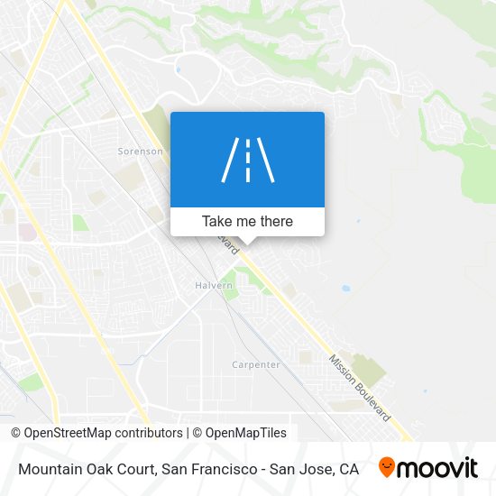 Mountain Oak Court map