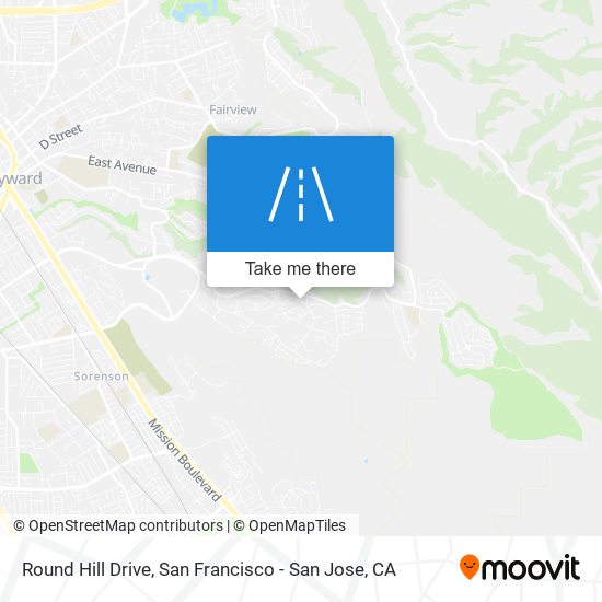 Round Hill Drive map