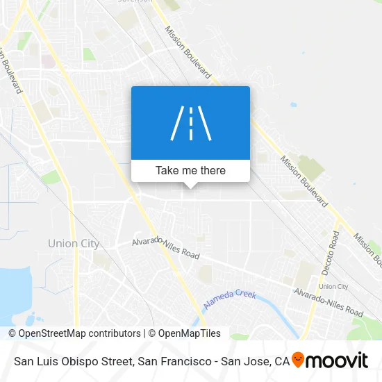 San Luis Obispo Street map