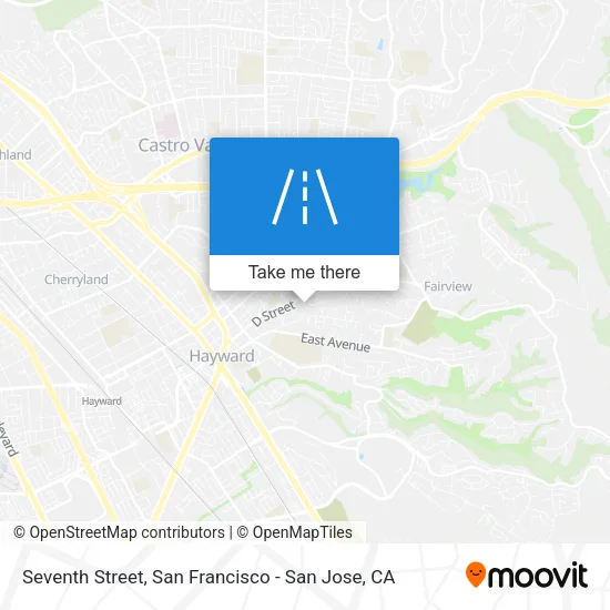 Mapa de Seventh Street