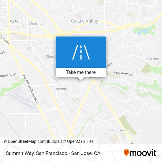 Mapa de Summit Way