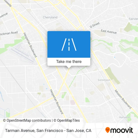 Mapa de Tarman Avenue