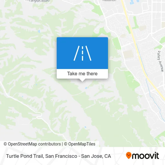 Turtle Pond Trail map