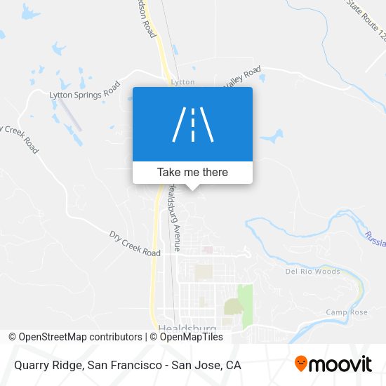 Quarry Ridge map