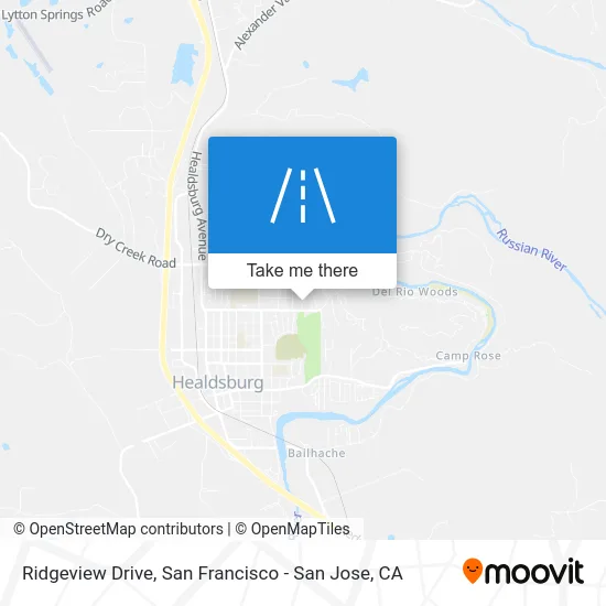 Ridgeview Drive map
