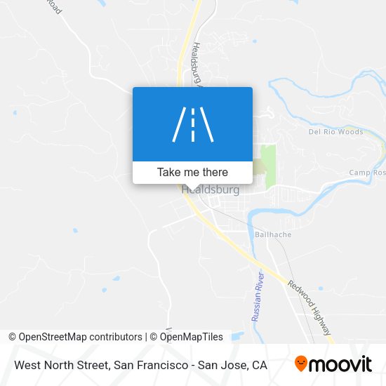Mapa de West North Street