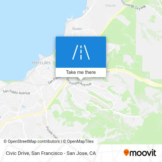 Mapa de Civic Drive