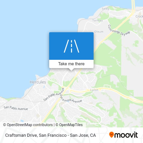 Mapa de Craftsman Drive