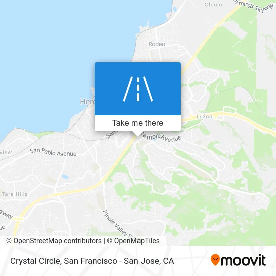 Crystal Circle map