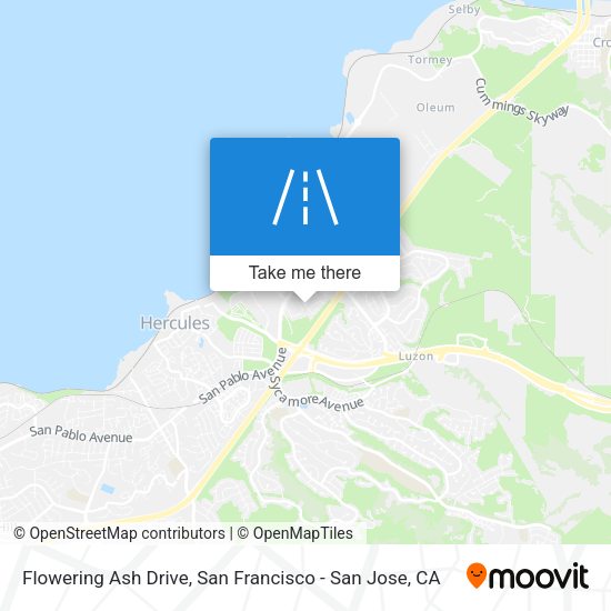 Mapa de Flowering Ash Drive