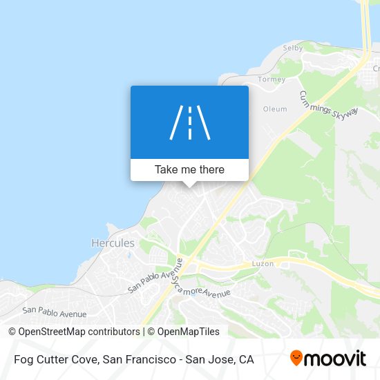 Fog Cutter Cove map