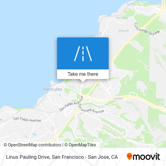 Linus Pauling Drive map