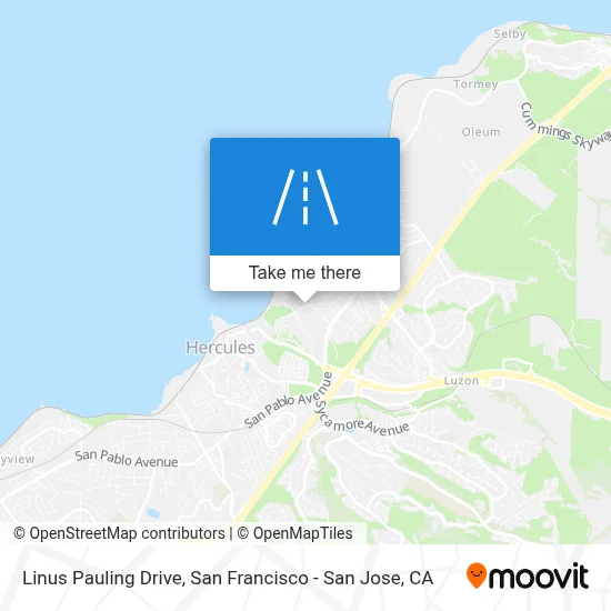 Linus Pauling Drive map