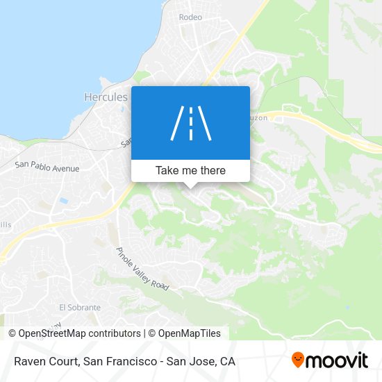 Mapa de Raven Court