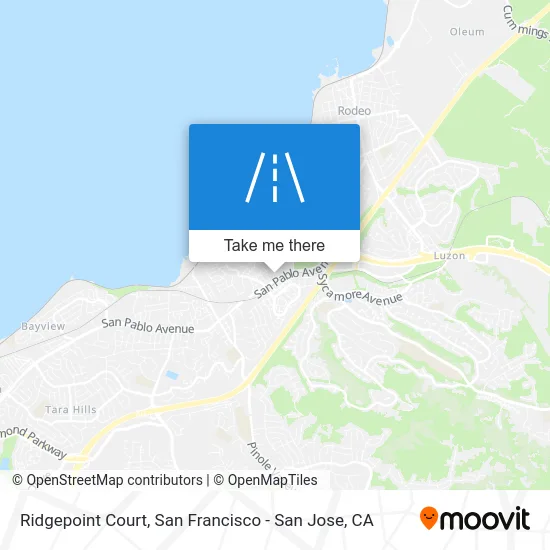 Ridgepoint Court map