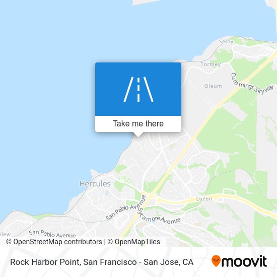 Mapa de Rock Harbor Point