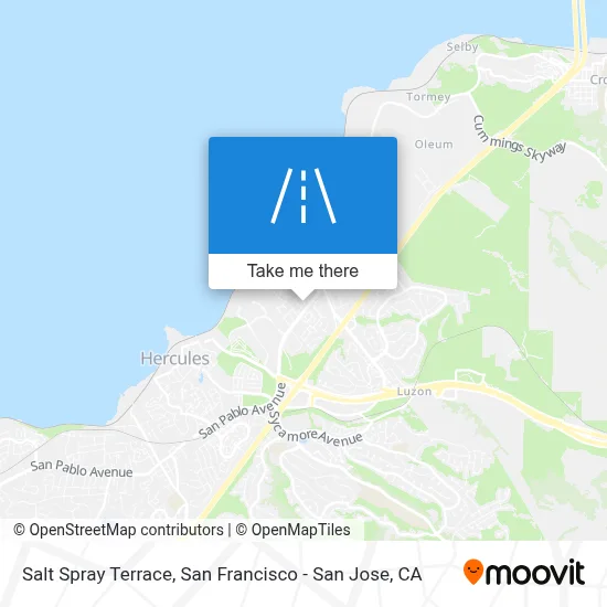 Salt Spray Terrace map