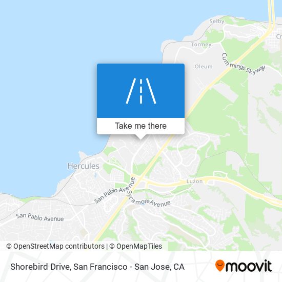 Shorebird Drive map