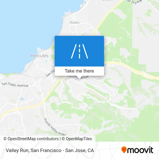 Mapa de Valley Run