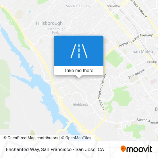 Mapa de Enchanted Way