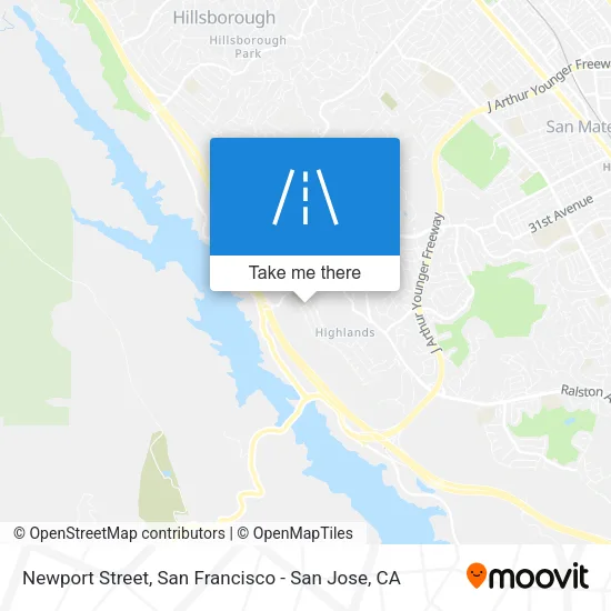 Mapa de Newport Street