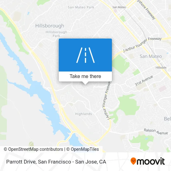 Mapa de Parrott Drive